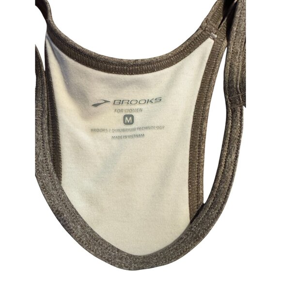 Brooks Womens M Black/White Athletic Tank Top - Picture 7 of 8